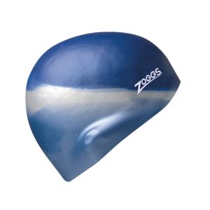 Kapica za plivanje Silicon Cap Multicolour plavo-srebrna by Zoggs