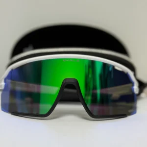 WHALE NAOČARE SA BELIM RAMOM I MIRROR STAKLIMA