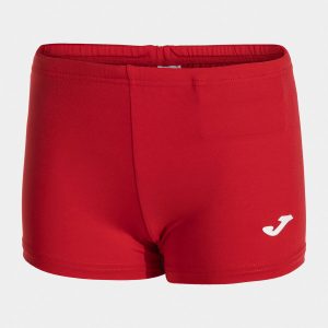 ELASTIC SHORT WOMAN RED